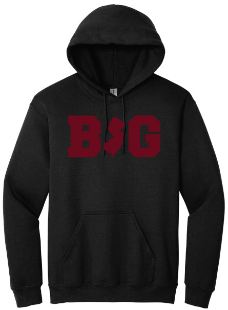 BNJG Hoodie Blk Old School