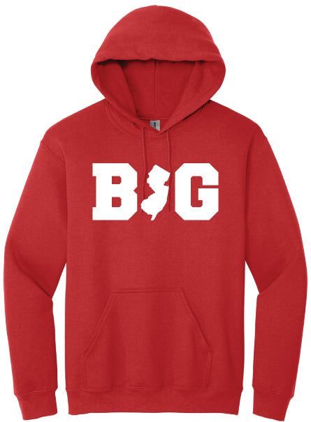 BNJG Hoodie Red frt